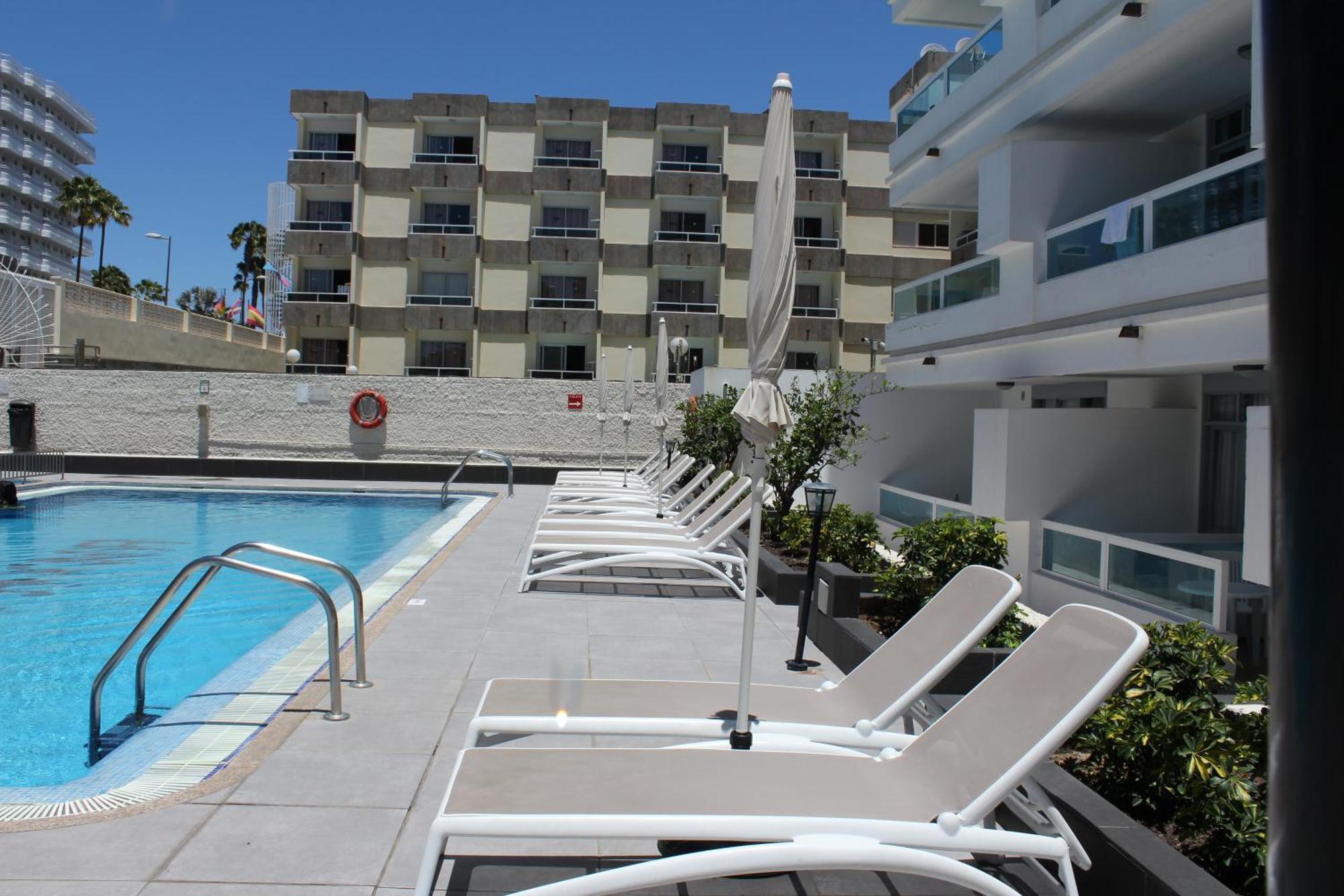 Apartamentos Fayna Playa del Inglés Buitenkant foto